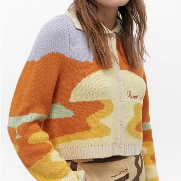 House of Sunny Sweaters - House Of Sunny Day Tripper Cardigan size medium